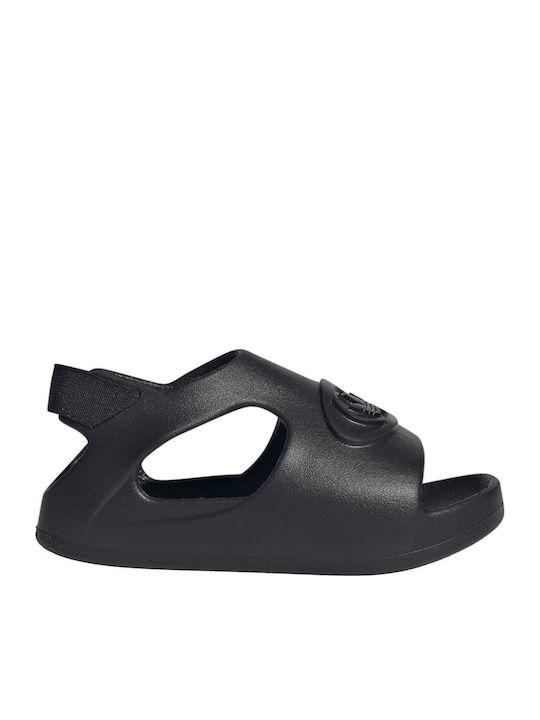 Sandale Tip Pantof Negre