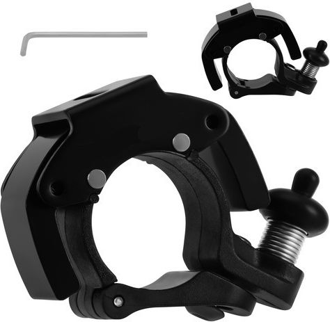 Clopoțel Mecanic pentru Bicicletă Zola 90-100 Db Prindere pe Ghidon 22.2 Mm 7.5 X 4.5 X 2 Cm Negru