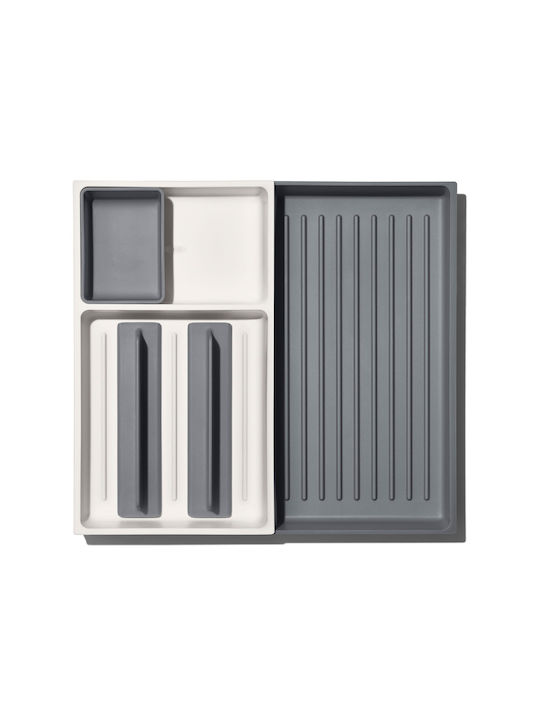 OXO Besteckeinsatz für Schubladen Kunststoff 41,5x25x6,3cm