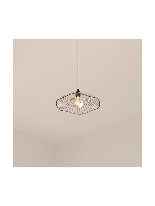 Atmosphera Lumini Suspendate Negru Cu Bază De Bec E27 24.5 Cm