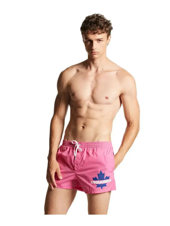 Μαγιό Boxer Dsquared2 Ροζ D7b5f5600-659