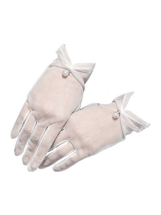 Weiße Handschuhe