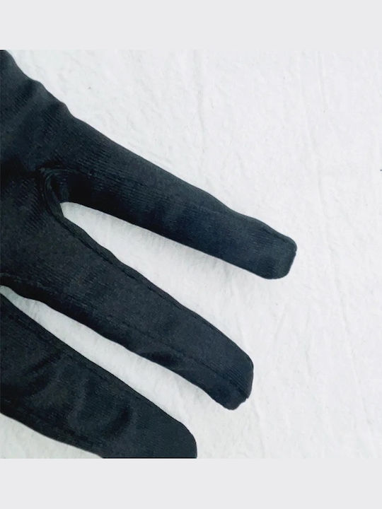Black Gloves with Fur