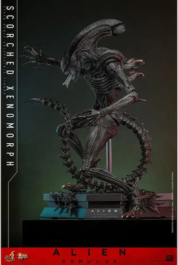 Hot Toys Alien Romulus Verbrennener Xenomorph Action-Figur in Maßstab 1:6