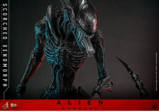 Hot Toys Alien Romulus Verbrennener Xenomorph Action-Figur in Maßstab 1:6