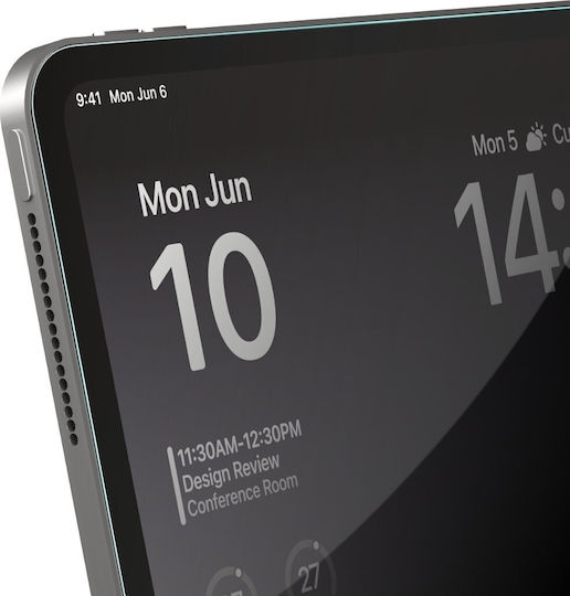 GrizzGlass GrizzGlass Keramik Datenschutz Gehärtetes Glas Galaxy Tab A9+ / Galaxy Tab A11+ Schwarz