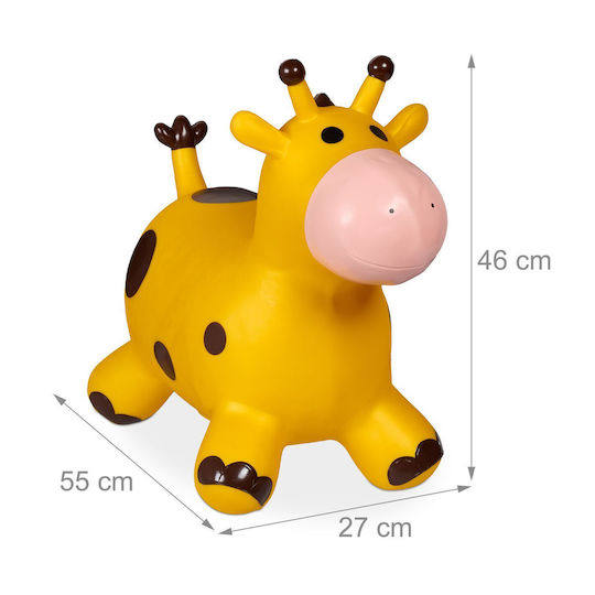 Relaxdays Săritor Maro 46 cm