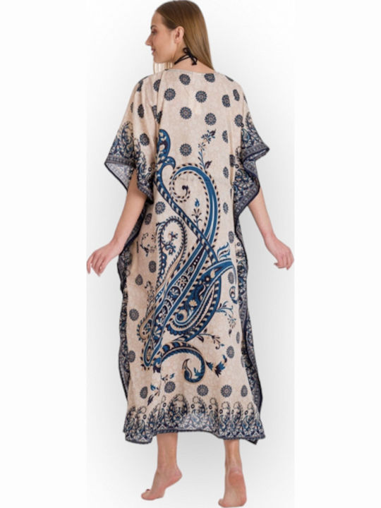 Rima Beachwear Women's Caftan Beachwear Blue