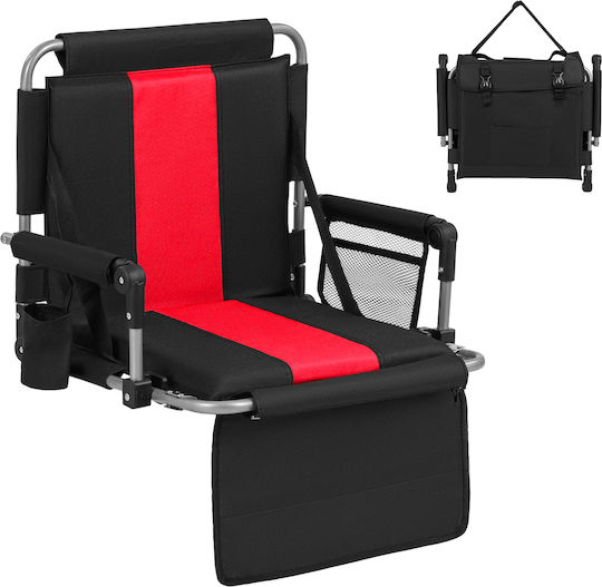 Costway Beach Chair Red 44x43x54cm