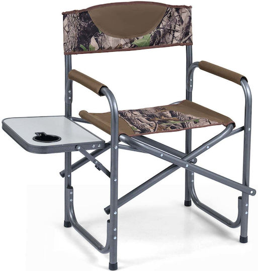 Costway Beach Director Chair Green 88x46x54cm