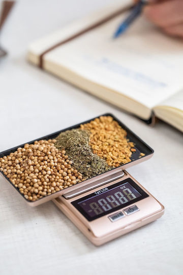 Taylor USA Digitale Küchenwaage Bis 0,5kg Gold