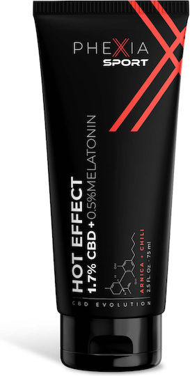 Hilfe Creme Phexia Muskeln Schmerz CBD Melatonin Chili Pfeffer 75 Ml