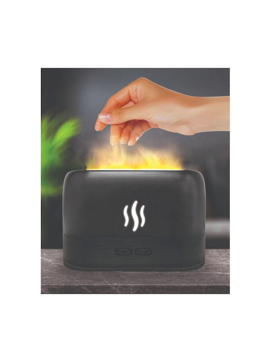 Dispozitiv Difuzor de Aromaterapie cu Lumini LED Air Humidifier Portocaliu 180ml HYI001