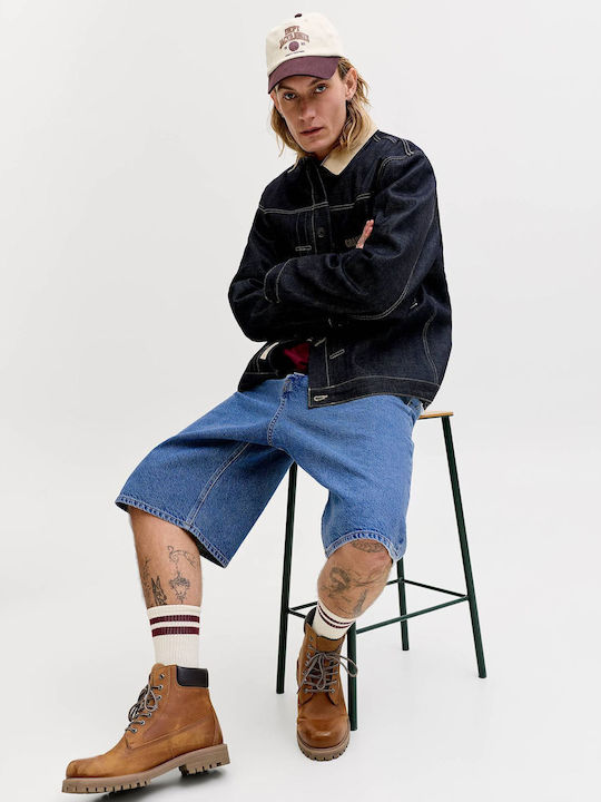 Ανδρική Βερμούδα Τζιν Blue Denim