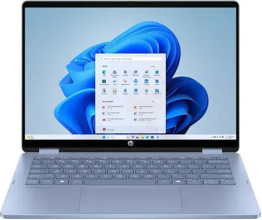 HP OmniBook 5 Flip 17.3 Zoll OLED Vollständige HD Touchscreen (Ultra 7-150U/16GB/1TB SSD/W11 Startseite) (Englisch (US) Tastatursprache)