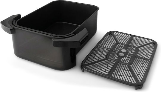 Rohnson Slim Friteuză cu Aer 10l Neagră