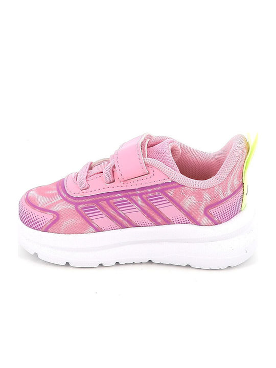 Tensaur Run Kinder Sportschuhe Running mit Bügel- und Schleifenverschluss Rosa