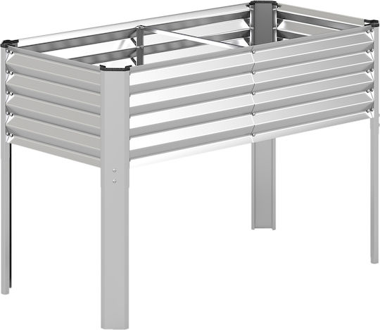 Costway Planter Box Metalic Argintiu Costway Planter Box Metalic Argintiu