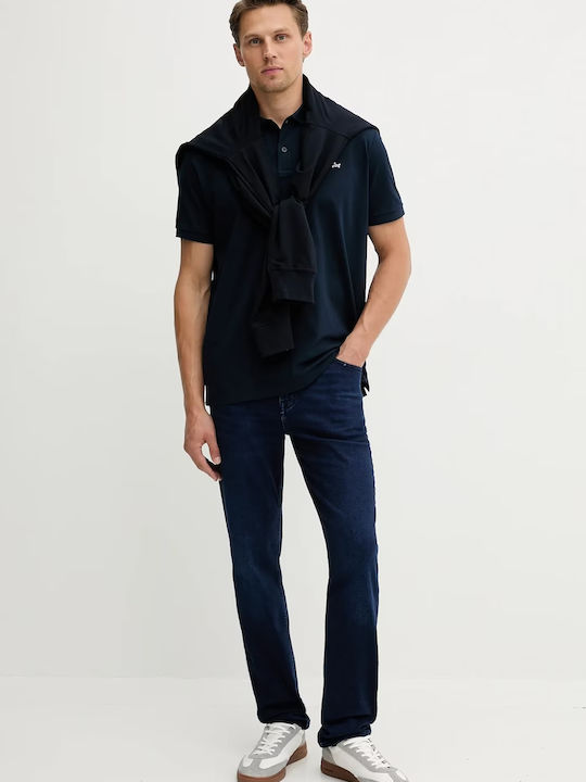 Polo Short Sleeve Blouse Navy