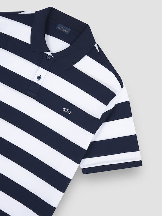 Polo Μπλούζα Blue/white