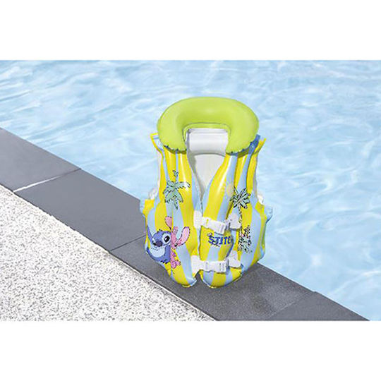 Παιδικό Γιλέκο Κολύμβησης Bestway Disney Lilo & Stitch Step B 51x46 Cm Multicolor 9104r