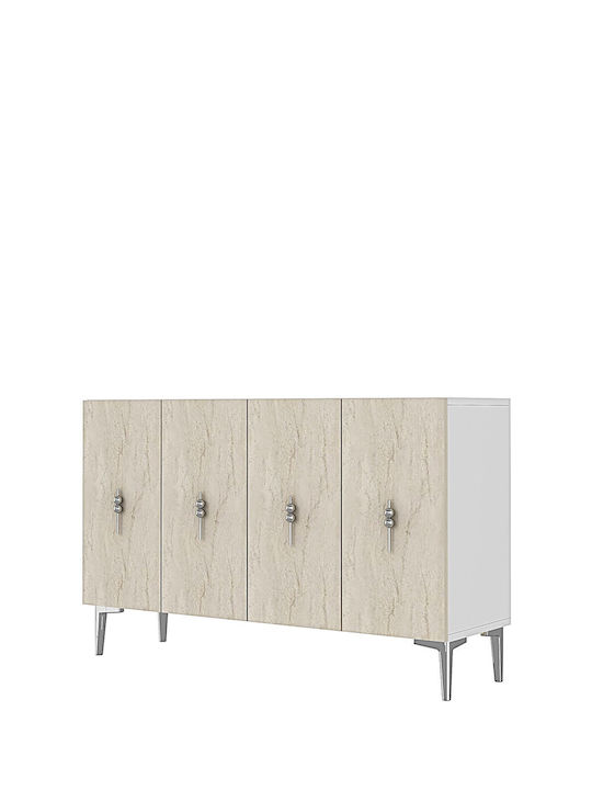 Μπουφές Ξύλινος Καφέ 120x32x75cm