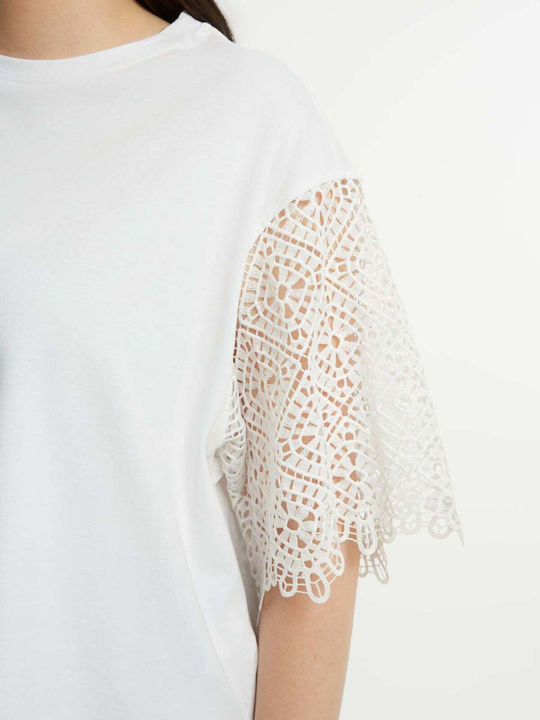 Women's Crop T-shirt White