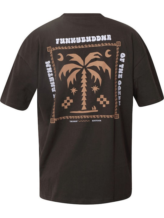 Funky Buddha Тениска Сива