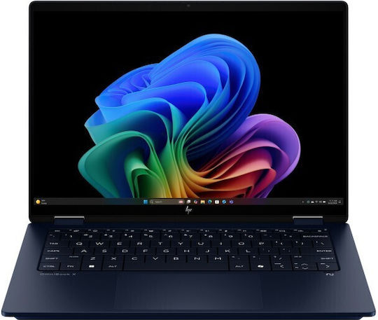HP OmniBook X Flip 14-fm0037nw 14 Zoll OLED Touchscreen 120Hz (Kern Ultra 7-258V/32GB/1,0TB SSD/W11 Startseite) (Englisch (US) Tastatursprache)