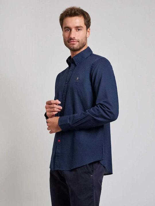 Long Sleeve Shirt in Regular Fit Misto Lino