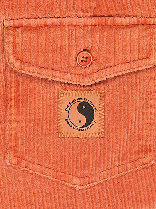 Herren-Bademode Bermuda Orange