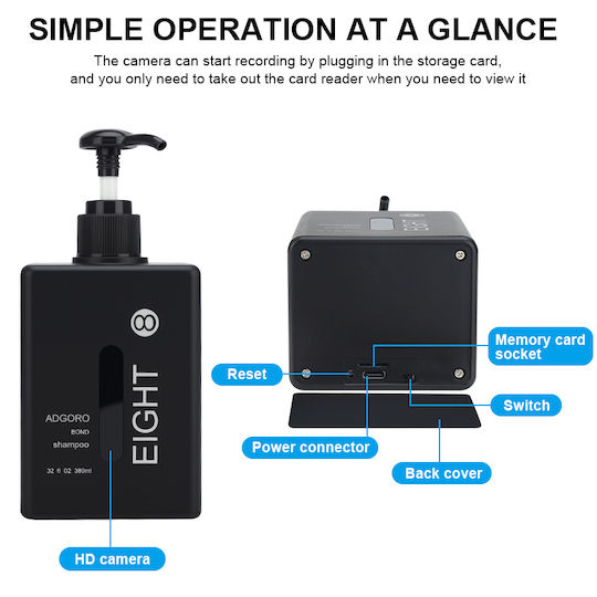 Spy Camera WiFi 1080p