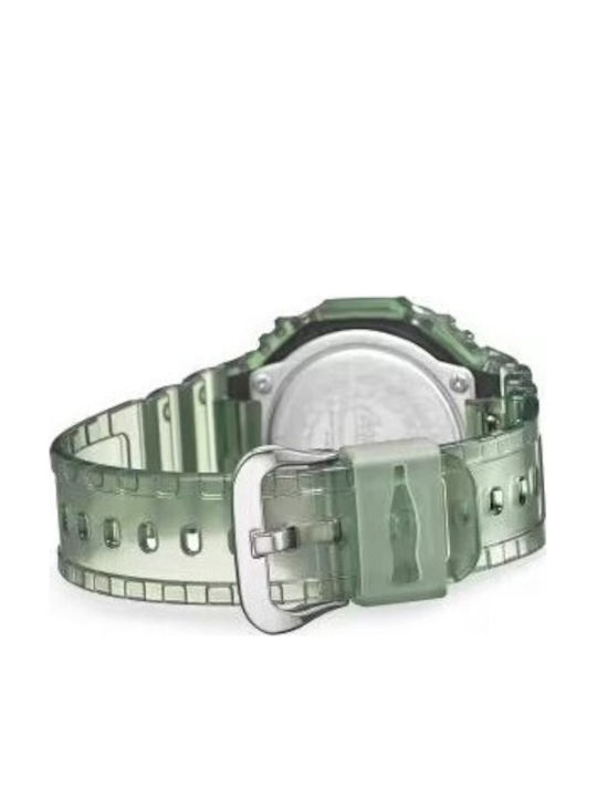 Casio Limited Edition Ceas Barbatesc cu Baterie cu Curea din Cauciuc Verde