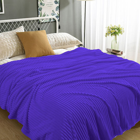 Μονή 150x200εκ. Purple