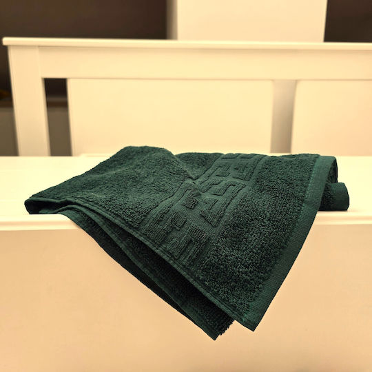 Kotonia Home Set of Bath Towels 3 pcs Greek Fir Green Weight 500gr/m²