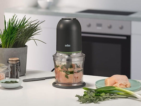 Braun Πολυκόπτης Multi 500W με Δοχείο 500ml Μαύρος