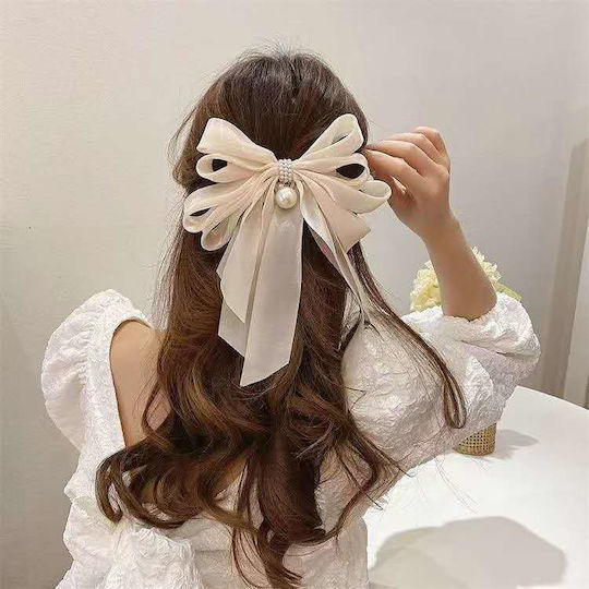Haarspangen Beige