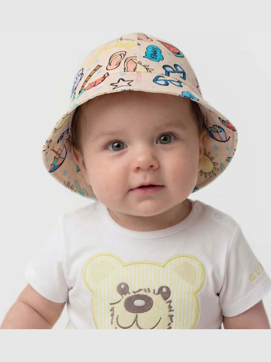 Guess Kinderhut Bucket Beige