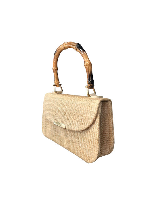 Straw Women's Handbag Beige