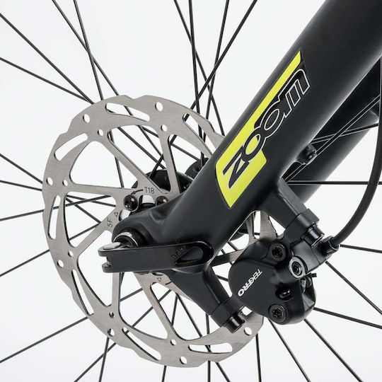 Author 24" 2026 Grünes Mountainbike mit Geschwindigkeiten und Hydraulischen Scheibenbremsen