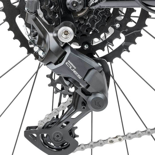 Author 24" 2026 Γκρι Mountain Bike με Ταχύτητες