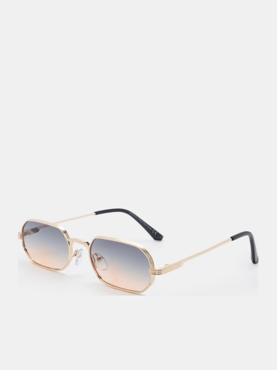 Luigi Unisex Γυαλιά Ηλίου με Πράσινο Μεταλλικό Σκελετό και Πράσινο Φακό