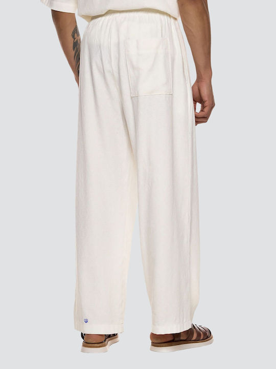 Παντελόνι σε Loose Εφαρμογή White 26044-894-469-0001