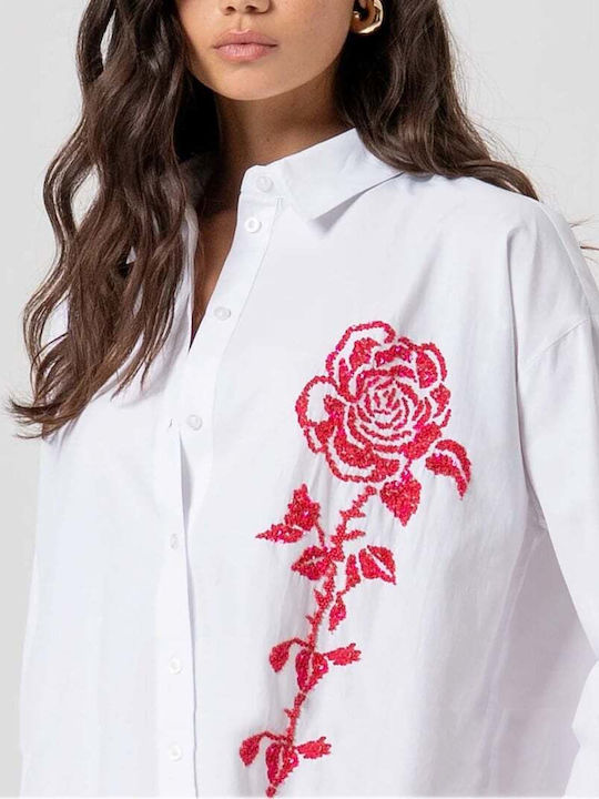 Long Sleeve Women's Shirt White