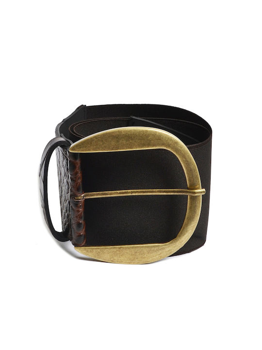 Elastic Women's Brown Belt 8535.9024.N-brown