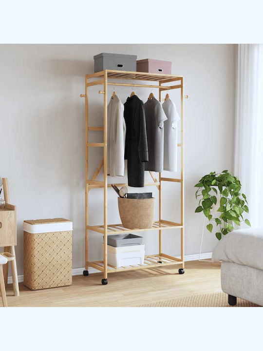 vidaXL Κρεμάστρα Δαπέδου από Bamboo