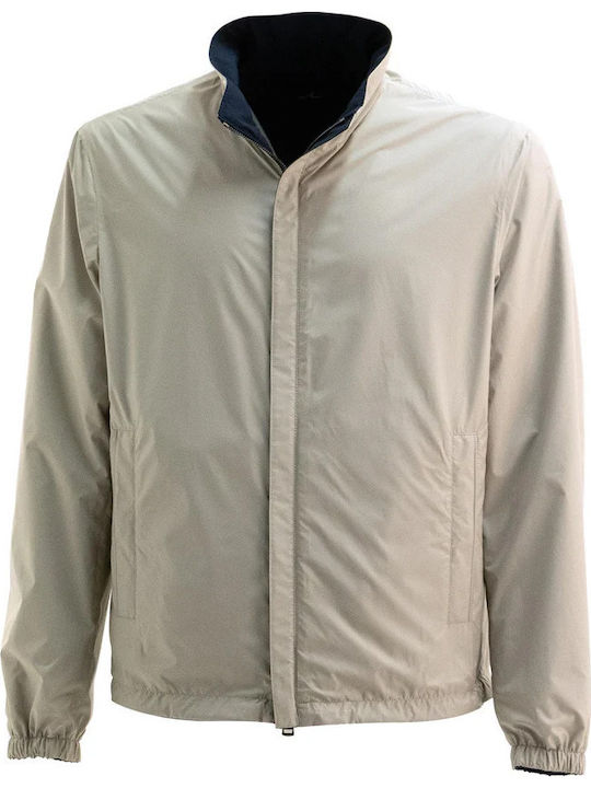 Waterproof and Windproof Double Sided Jacket Navy