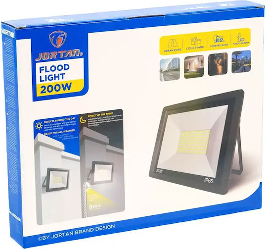 Wasserdichter LED Flutlichter 200W Kaltweiß 6500K IP66