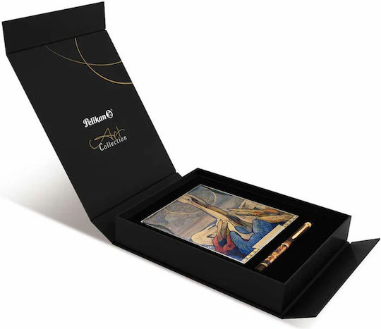 Pelikan Souveran 600 Πένα Γραφής Broad Μπρούτζινη από Ορείχαλκο