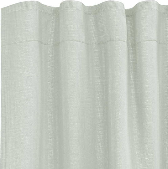 vidaXL vidaXL Vorhänge Fenster mit Tunnel Offenes Grau 140x260cm